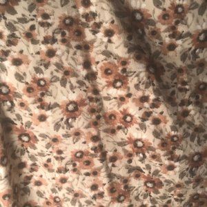 Floral Soft Light Color Shirt Adjustable Front